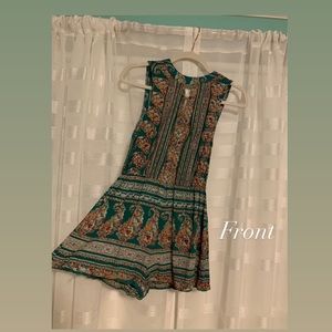 Women’s Jade Green Romper